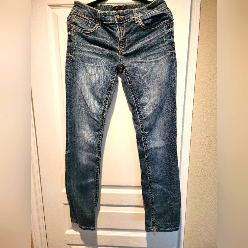 Seven7 Bedazzled Jeans